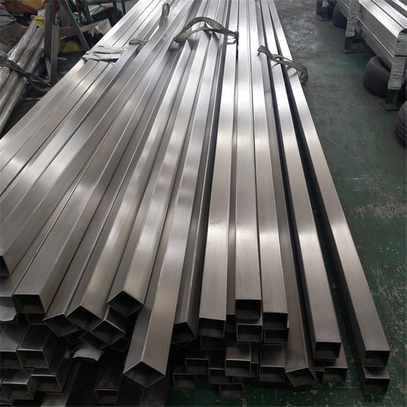 杭州定尺切割304不锈钢无缝方管